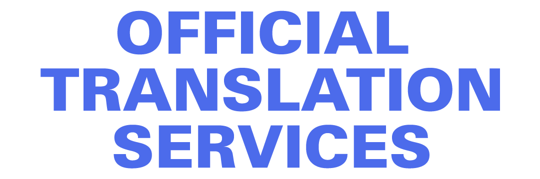 Official Translation Services